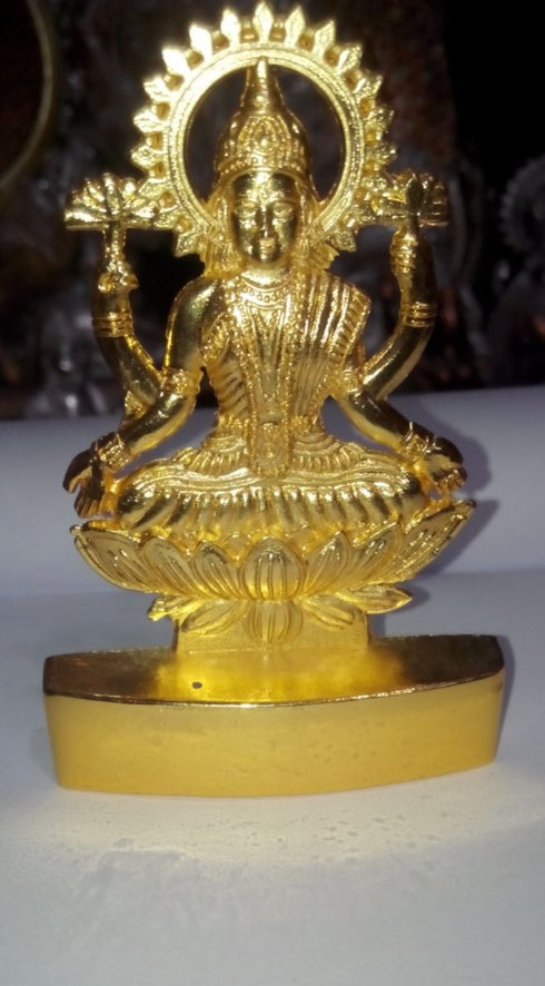 Lakshmi Brass Statue Big 400g