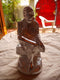 White Metal Silver Sai Baba Small Handmade Gift Item For Home Decor