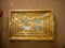 Tray With Gold Color Meenakari Work - 1700gms