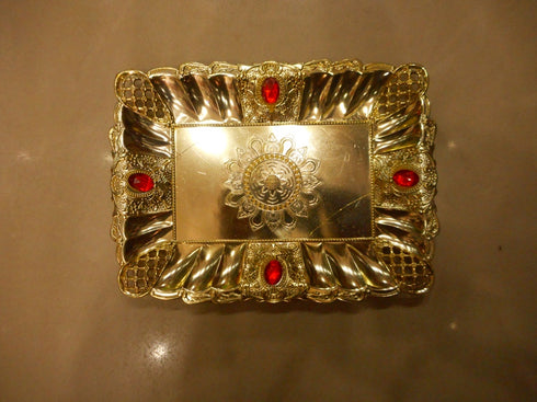 Gold Flower Tray