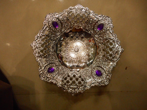 Flower Tray Silver