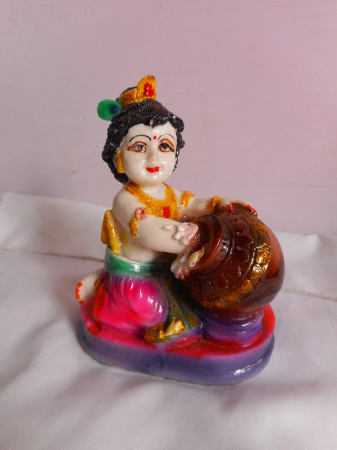 Lord Krishna Makhan Chor Idol
