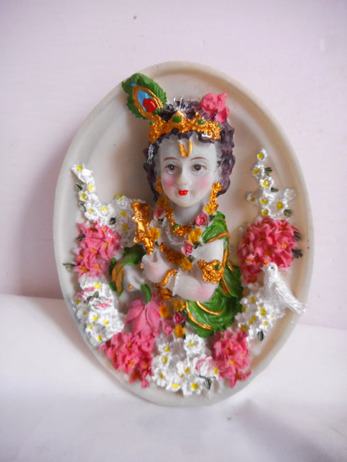 Sri Krishna Made Of Stone Powder