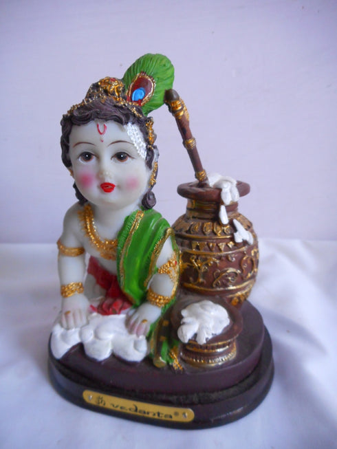 Lord Bala Krishna Makhan Chor Idol