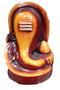 Polystone Ganesh Idol With Radium Coating