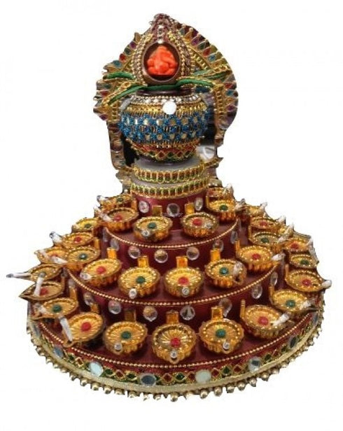 Kumbha Deep Led Light With Ganesh
