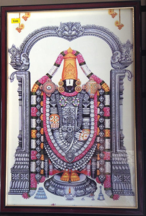 Fibre Venkateshwara Swami Frame