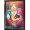 Radium Ganesh Frame With Laddu
