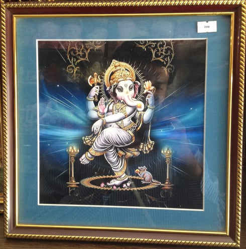 Dancing Ganesh Photo Frame