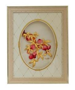 Peach's Gold Foil Frame