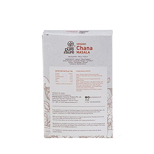 Pure & Sure Organic Chana Masala