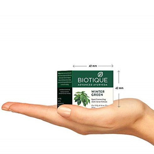 Biotique Bio Winter Green Spot Correcting Anti Acne Cream