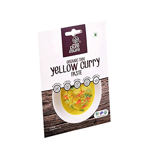 Pure & Sure Organic Thai Yellow Curry Paste