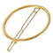 Golden Non-Precious Metal Triangle Hairpin