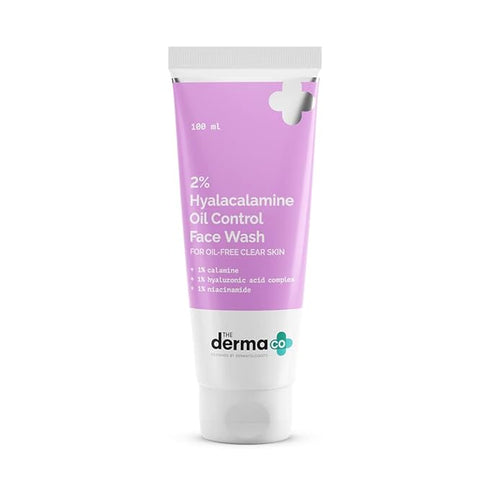 The Derma co 2% Hyalacalamine Oil Control Face Wash For OilFree Clear Skin