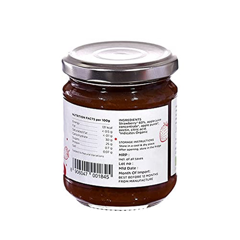 Pure & Sure Organic Strawberry Jam