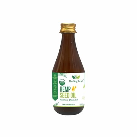 Healing Leaf Hemp Seed Hair Oil Men & Women 190ml