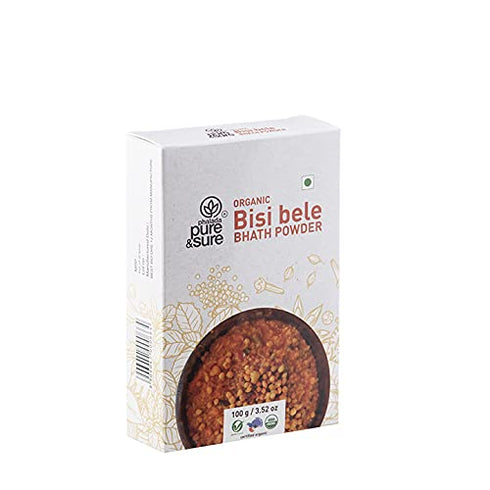 Pure & Sure Organic Bisi Bele Bhath Powder