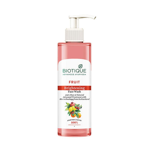Biotique Advanced Ayurveda Fruit Brightening Face Wash