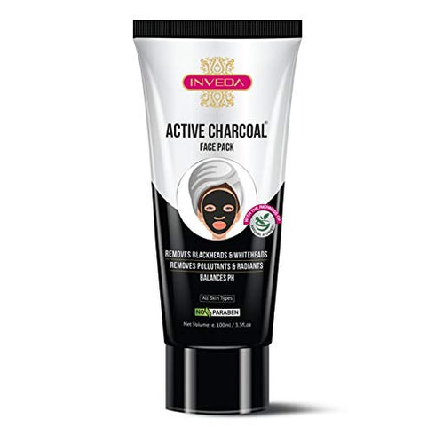 Inveda Active Charcoal Face Pack