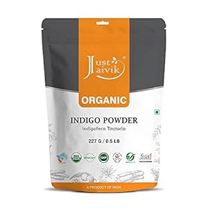 Just Jaivik Organic Indigo Powder