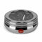 Stainless Steel Belly Shape Spice Box with See Through Lid with 7 Containers and Small Spoon