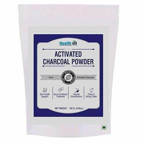 HealthVit Activated Charcoal Powder 100 g