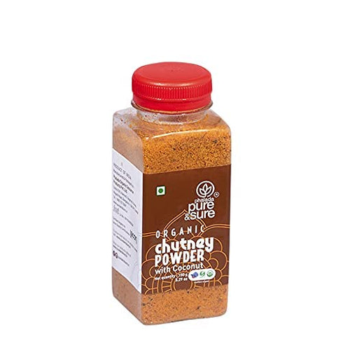 Pure & Sure Organic Chutney Powder With Coconut