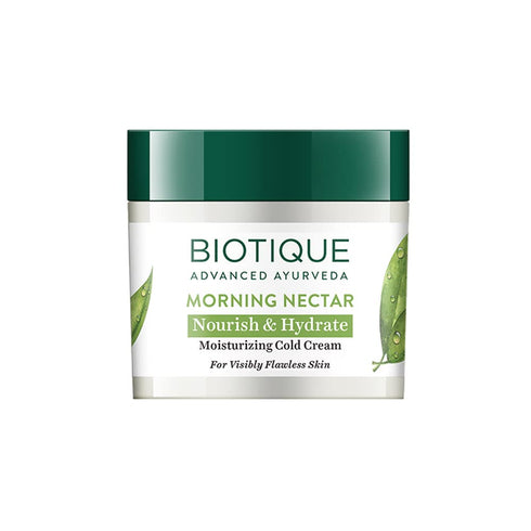 Biotique Advanced Ayurveda Bio Morning Nectar Visibly Flawless Moisturizing Cream 50g
