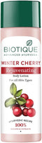 Biotique Bio Wintercherry Lightening & Rejuvenating Body Lotion 190ml