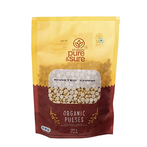 Pure & Sure Roasted Chana Traditional Organic Pulses