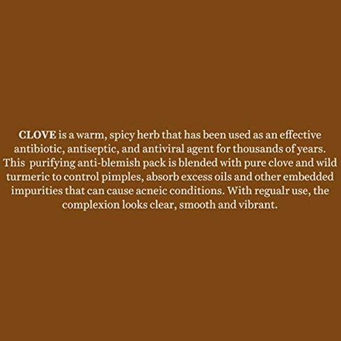 Biotique Bio Clove Purifying Anti Blemish Face Pack 80g