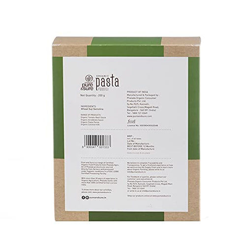 Pure & Sure Organic Pasta Fussili