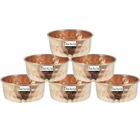 Pure Copper Serving Bowl Dinner Bowl