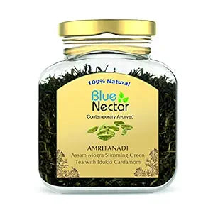 Blue Nectar Loose Green Tea Leaves from Assam 50g