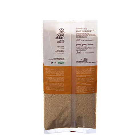 Pure & Sure Organic Jaggery Powder
