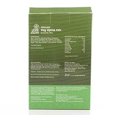 Pure & Sure Organic Veg Upma Mix