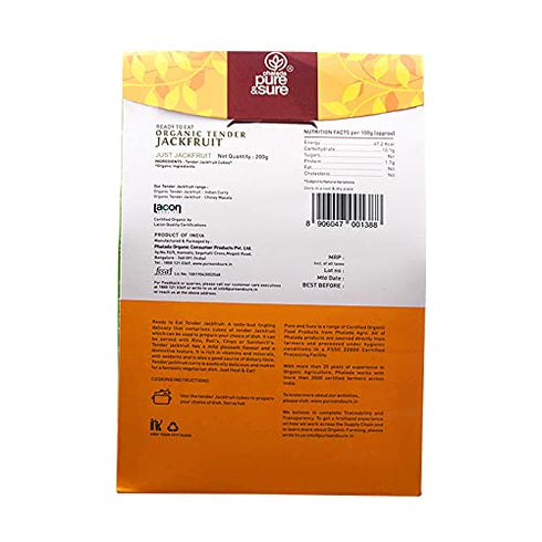 Pure & Sure Ready To Eat Organic Tender Just Jackfruit