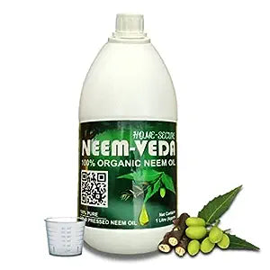 Home Secure Neem Veda Pure Cold Pressed Water Soluble Neem Oil