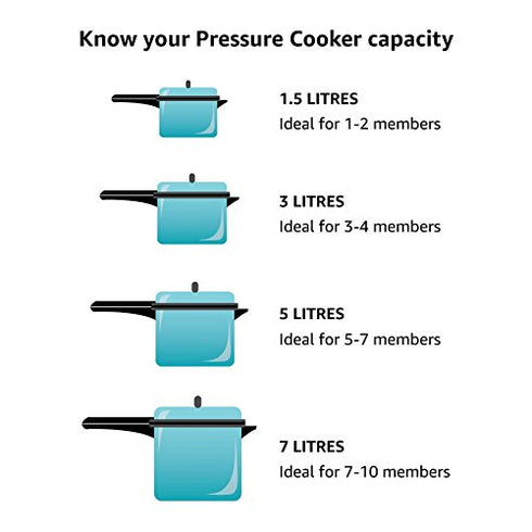 Hawkins Classic 10 L Pressure Cooker (CL10)