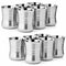 Stainless Steel Glasses - Set of 12