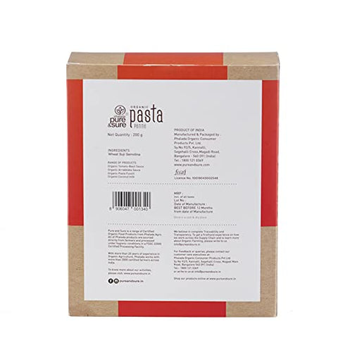 Pure & Sure Organic Pasta Penne