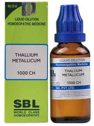 SBL Thallium Metallicum Dilution 1000 CH