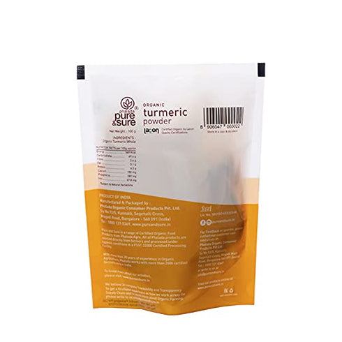 Pure & Sure Organic Turmeric Powder