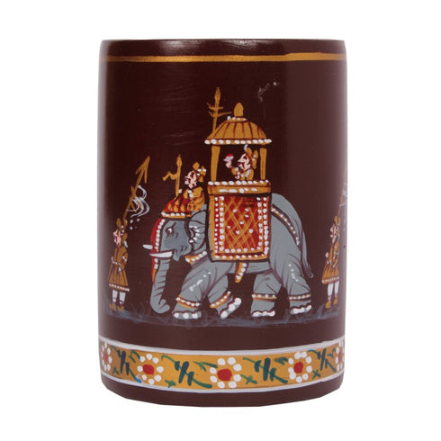 Nirmal Painting Pen Holder With Ambani Design