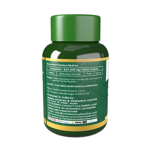 Herbal Canada Karela Tablet 100 Tablet