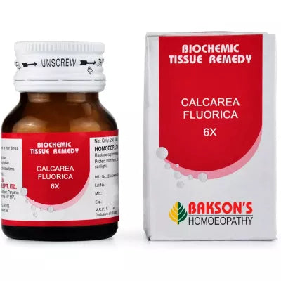 Bakson's Calcarea Fluorica Biochemic Tablet 6X 50g