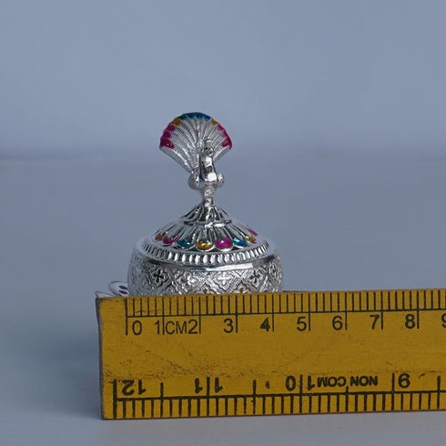 Pure Silver Kumkuma Bharni 48.7 grams