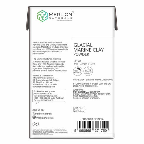 Merlion Naturals Glacial Marine Clay Powder