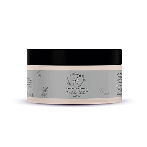Saroj Organics All Clear Cream For Acne Pimples 50g